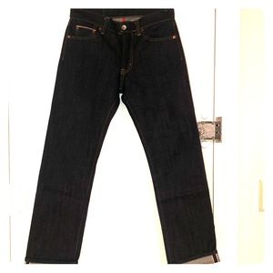 Uniqlo dark wash jeans